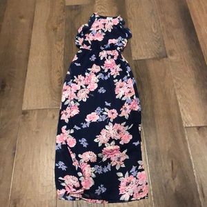 Old Navy floral maxi dress